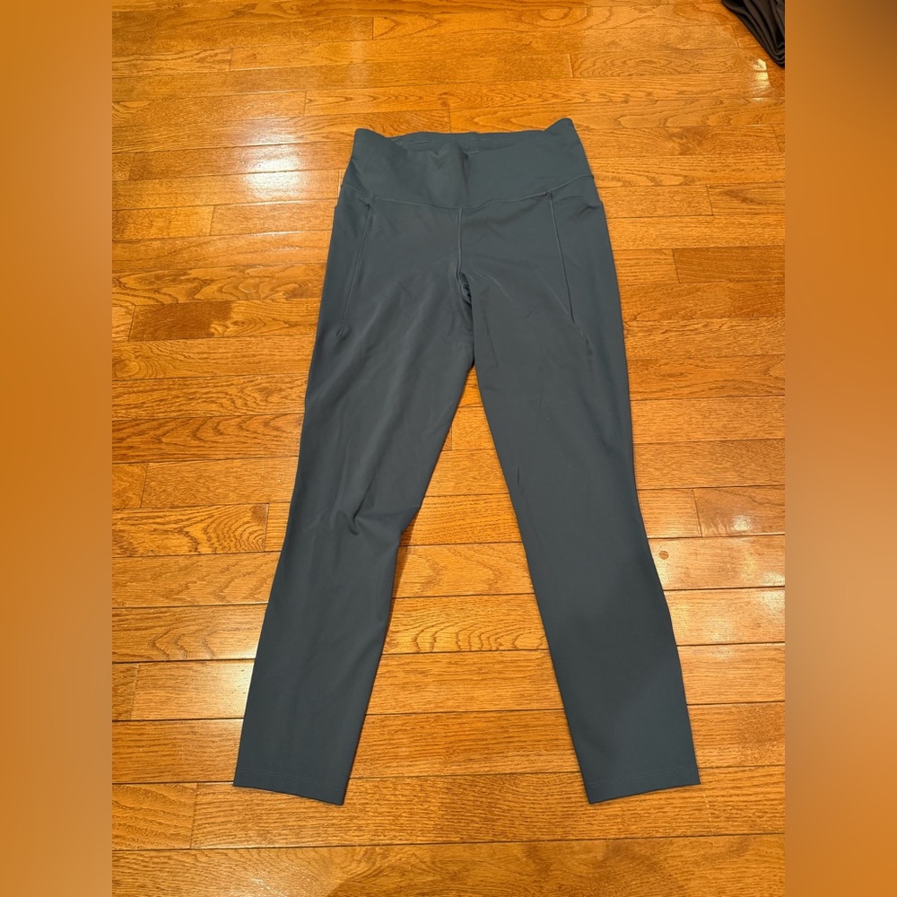 Dark Gray High-Waisted Leggings